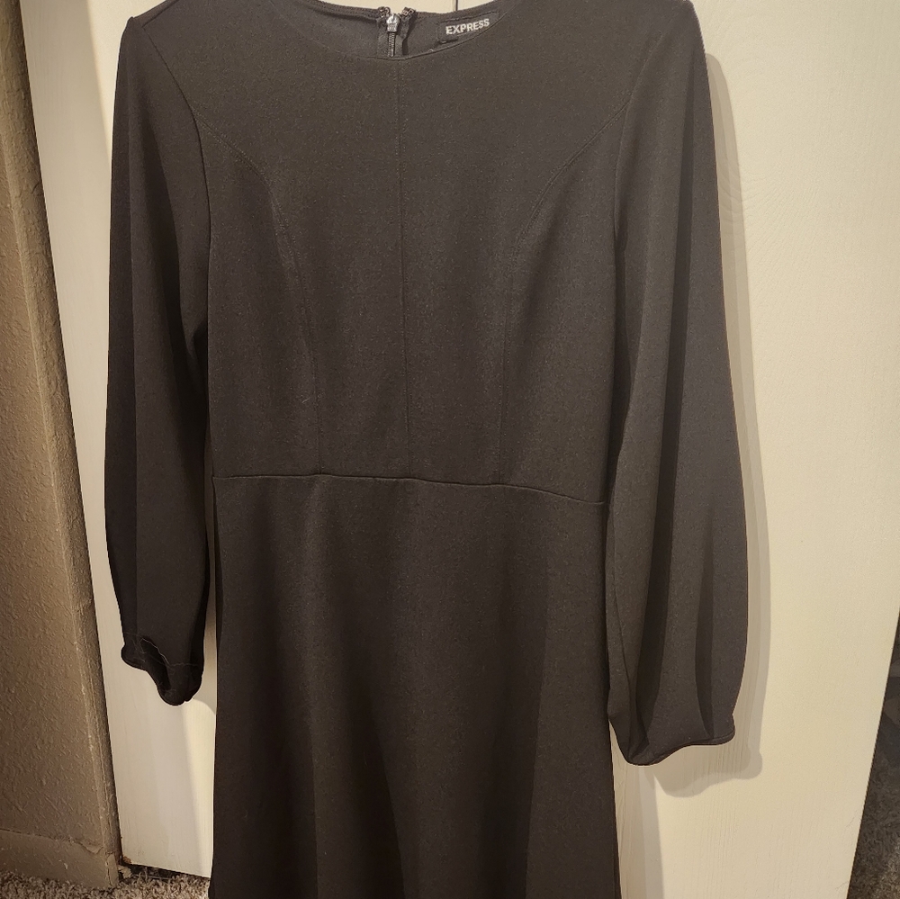 Express M black dress